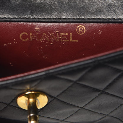 Chanel Lambskin Quilted Mini Flap Black 8 of 11