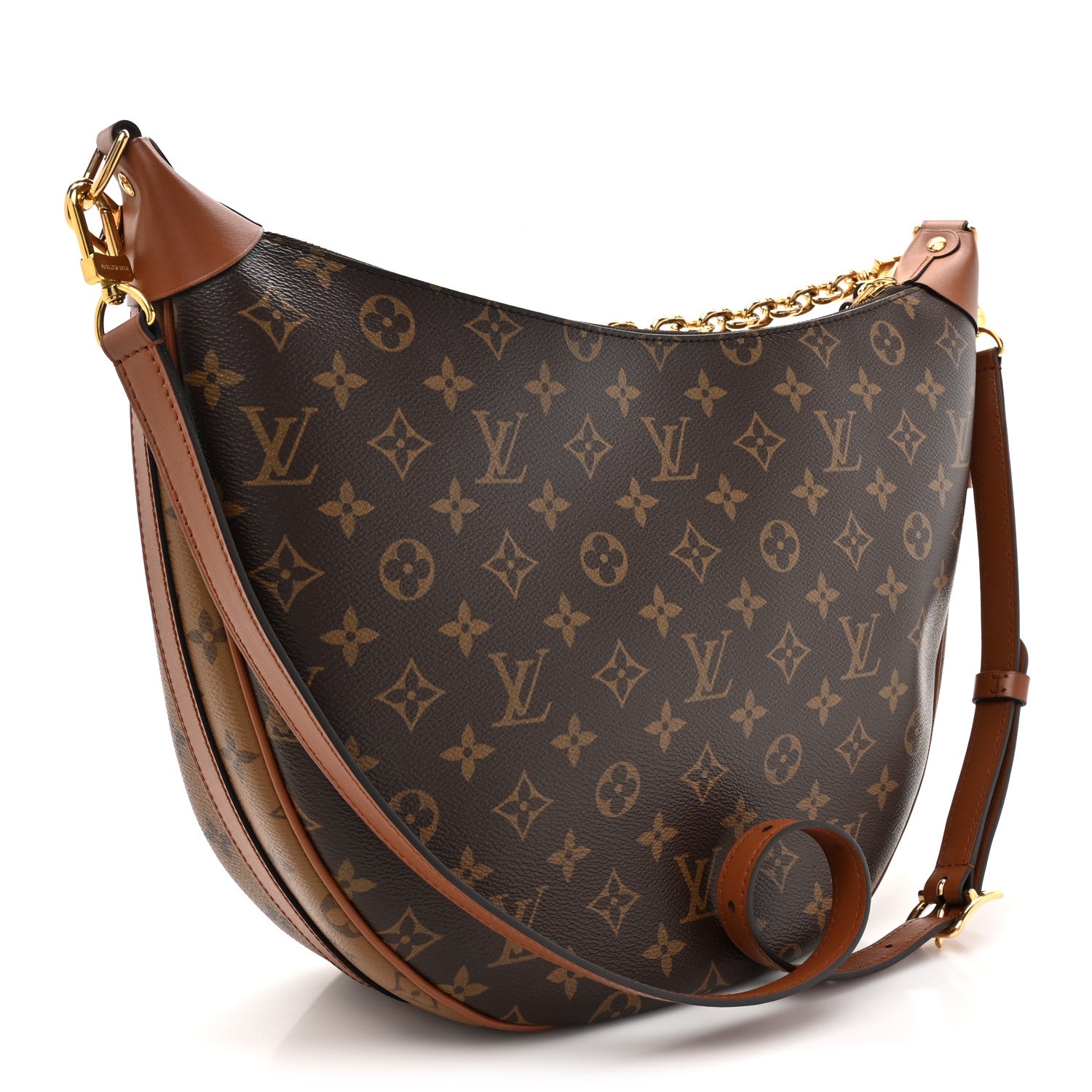 Louis Vuitton Reverse Monogram Loop Hobo 3 of 9