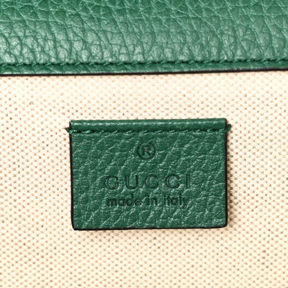 Gucci Pebbled Calfskin Small Dionysus Shoulder Bag Emerald 6 of 10