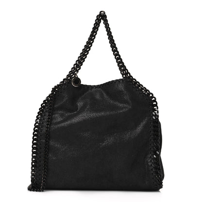 Stella McCartney Shaggy Deer Falabella Mini Crossbody Bag Black 1 of 9
