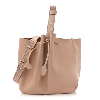 Alaia Calfskin Studded Rose-Marie 28 Bag Sable 1 of 12