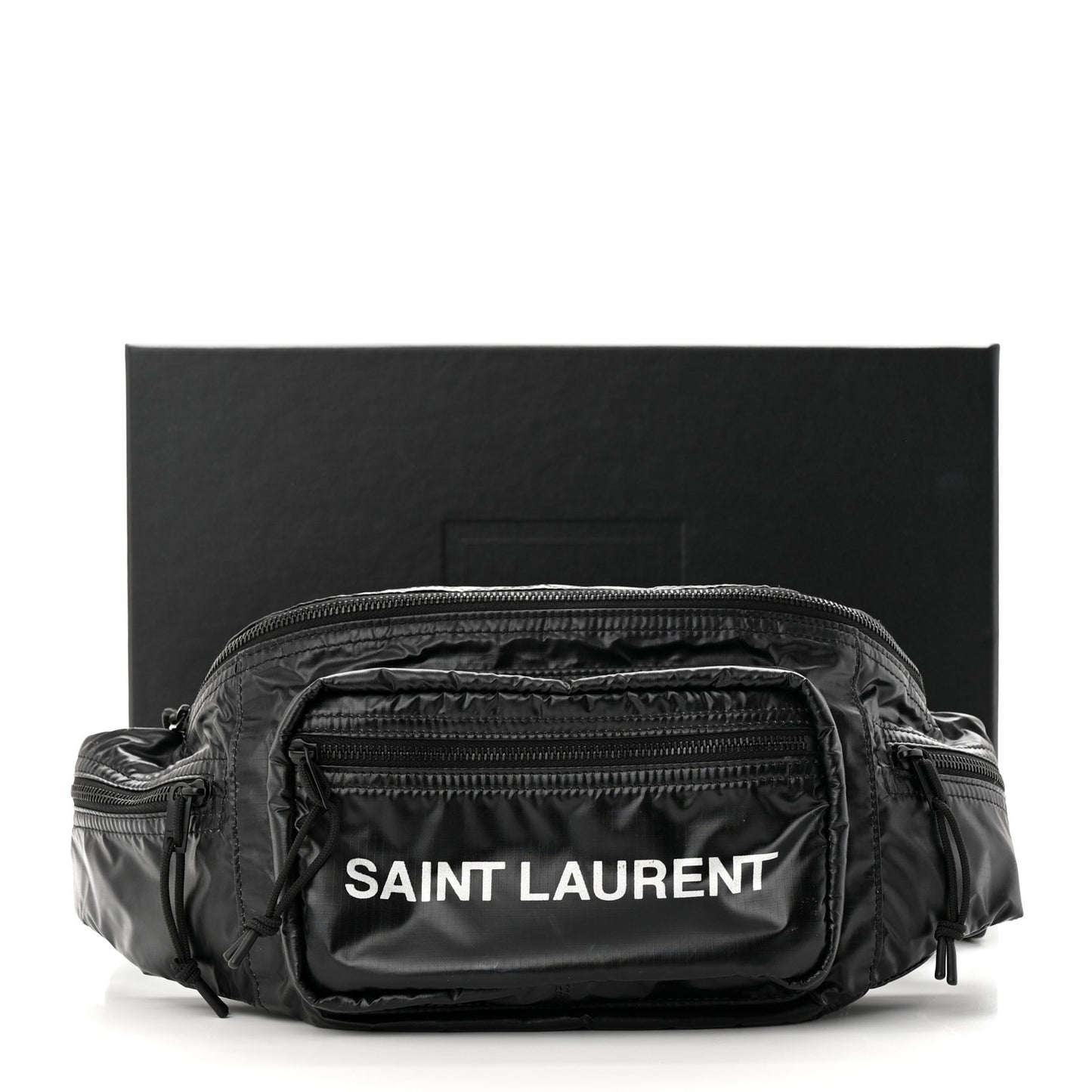 Nylon Logo Nuxx Body Belt Bag Black