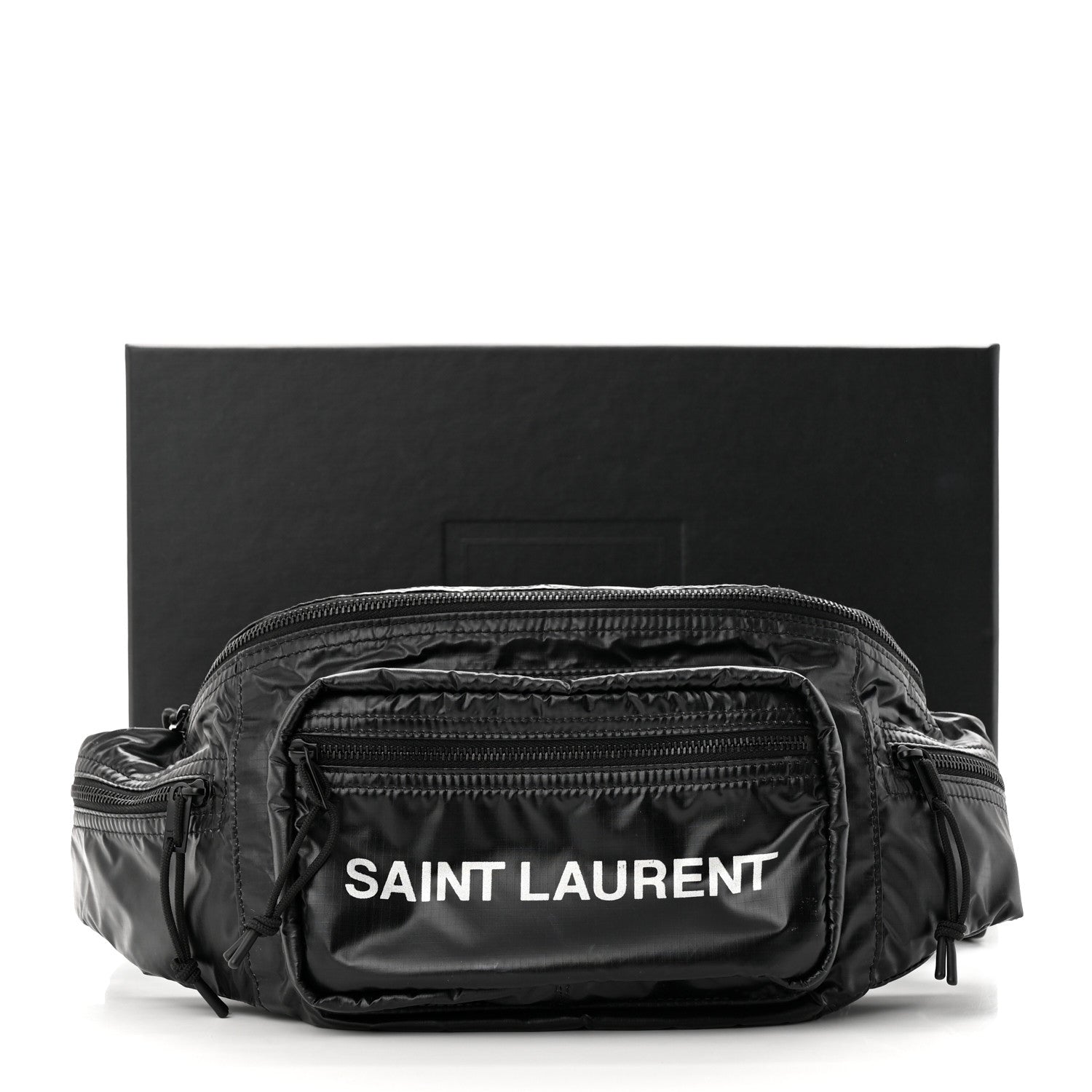 Saint Laurent Nylon Logo Nuxx Body Belt Bag Black 11 of 11