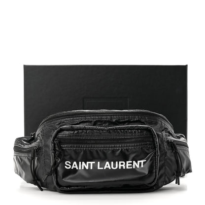 Saint Laurent Nylon Logo Nuxx Body Belt Bag Black 11 of 11