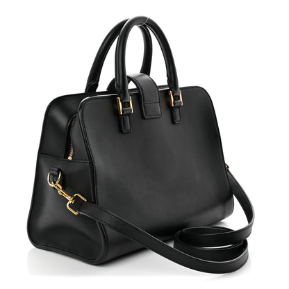 Saint Laurent Calfskin Monogram Baby Downtown Cabas Black 3 of 12