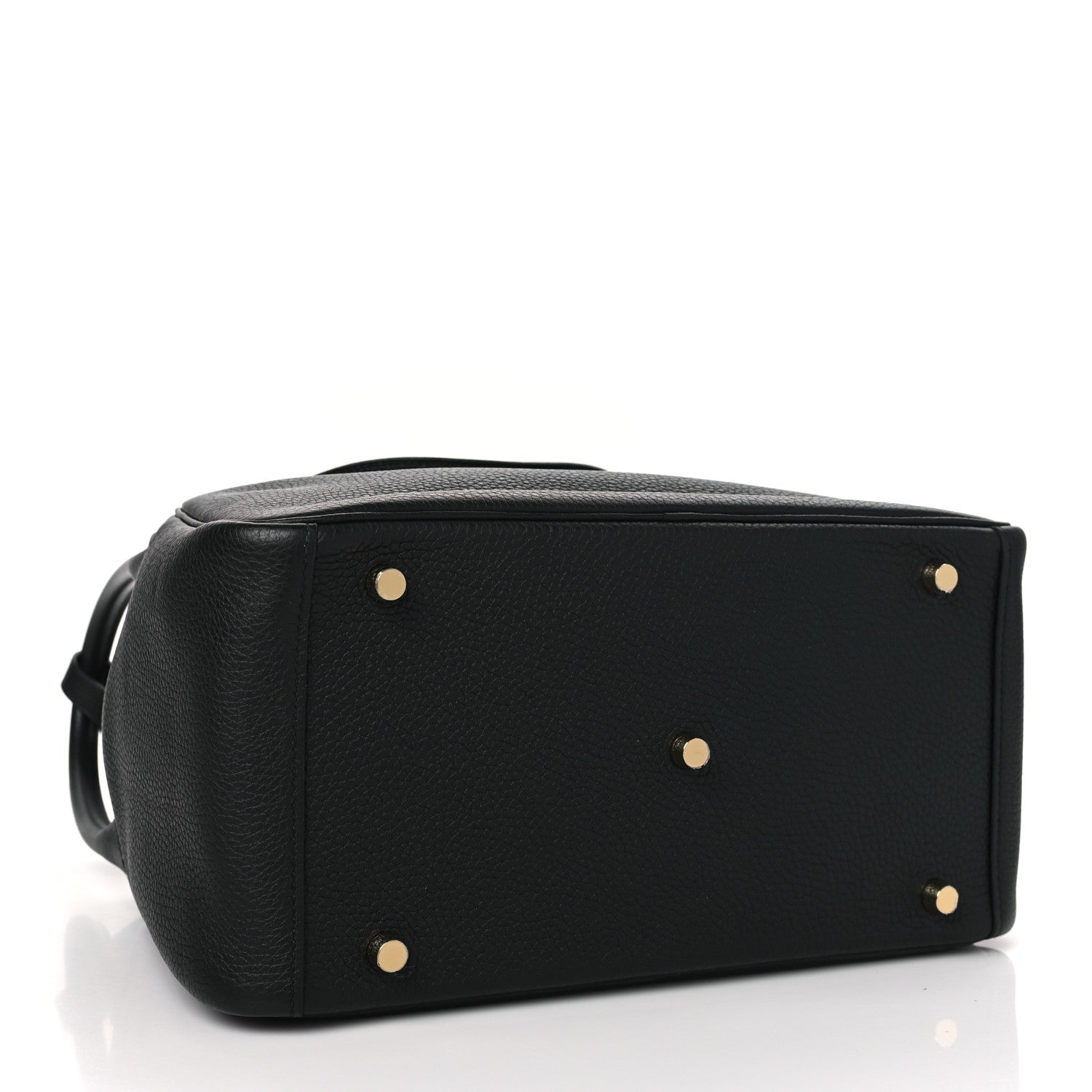 Hermes Taurillon Clemence Lindy 30 Black 4 of 9