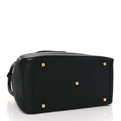 Hermes Taurillon Clemence Lindy 30 Black 4 of 9