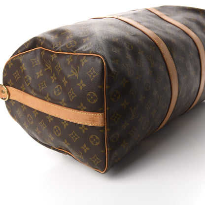 Louis Vuitton Monogram Keepall Bandouliere 50 10 of 11