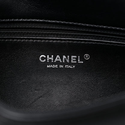 Chanel Shearling Lambskin Medium Chanel 100% Flap Black 6 of 11