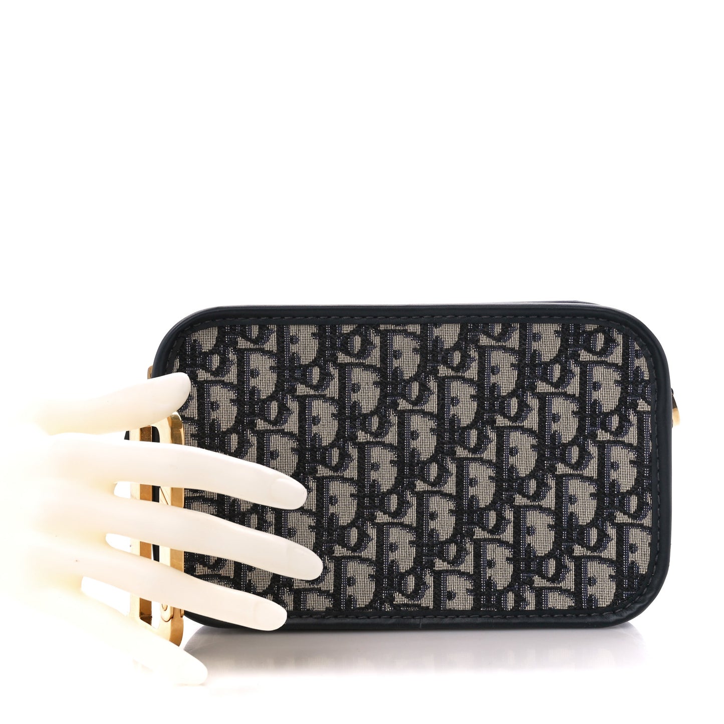 Oblique Diorquake Clutch Blue