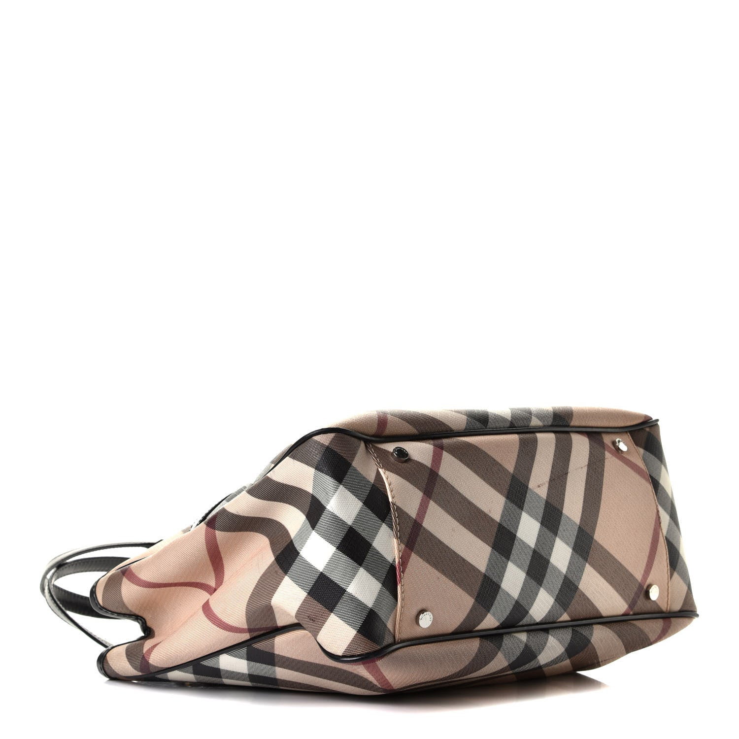 Burberry Supernova Check Tote Black 3 of 13