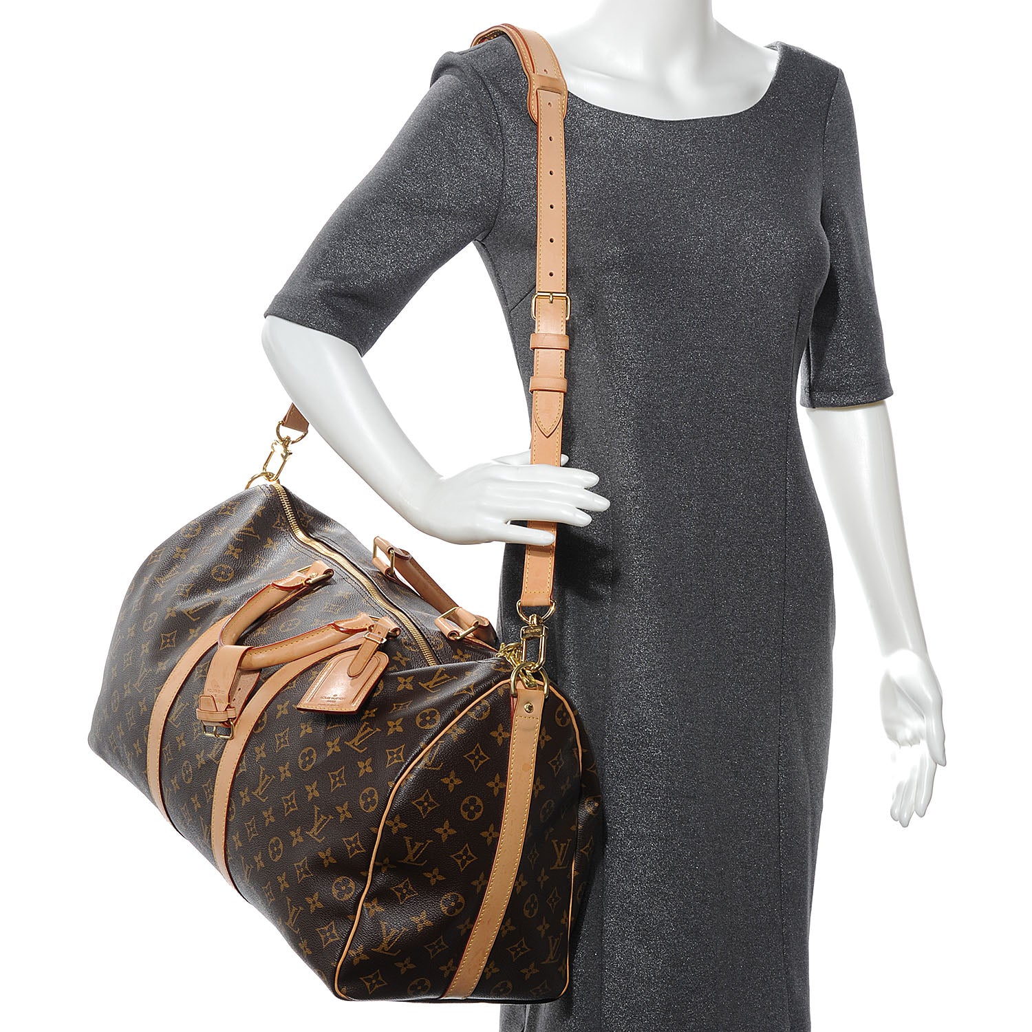 Louis Vuitton Monogram Keepall Bandouliere 50 2 of 8