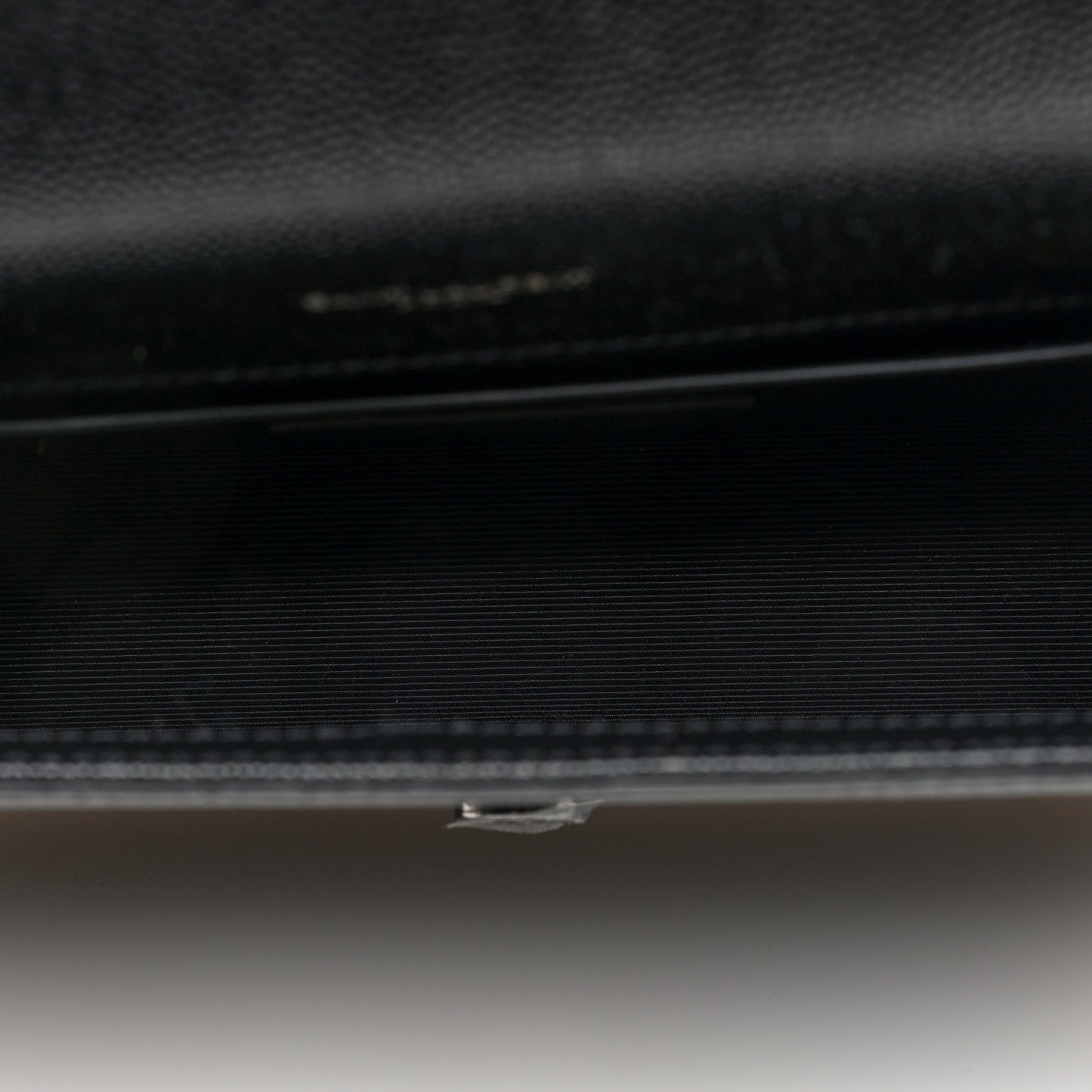 Grain De Poudre Small Monogram Monochrome Kate Satchel Black