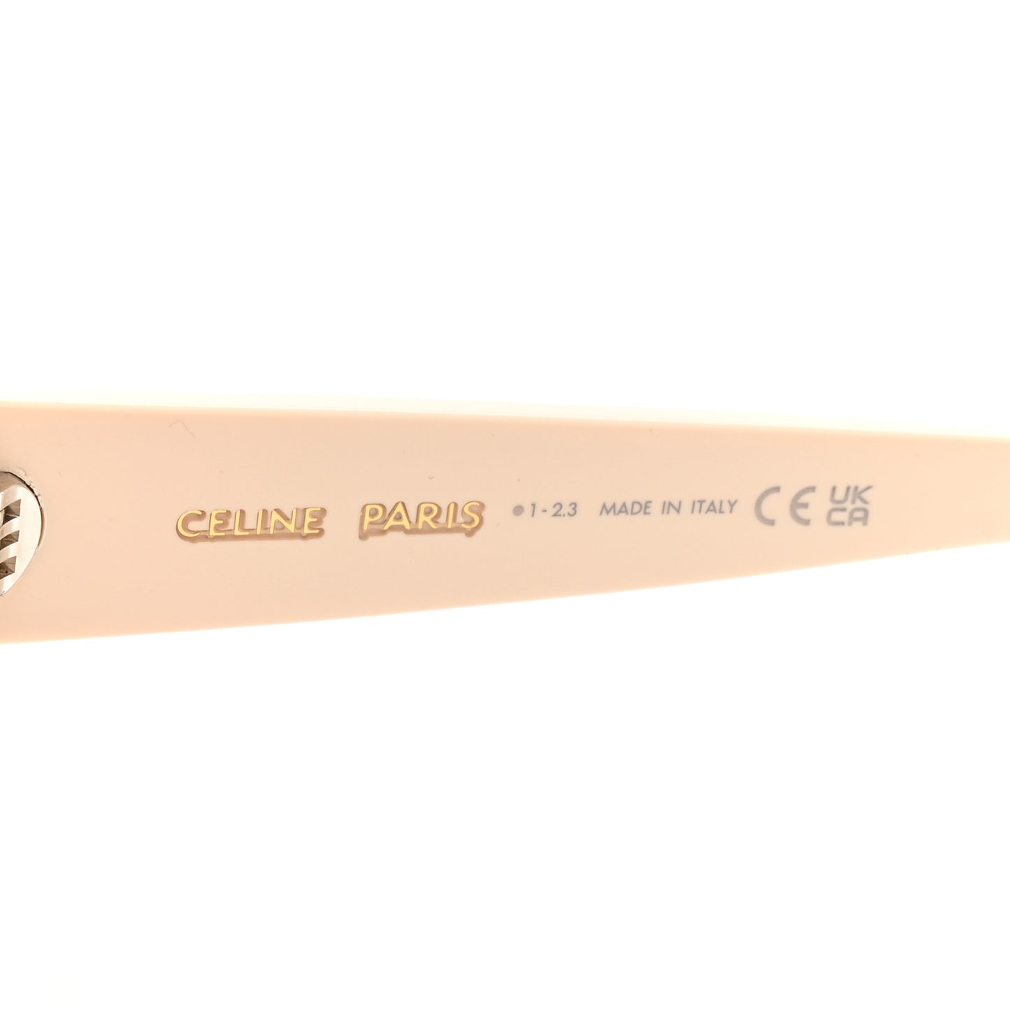 Acetate Triomphe 01 Sunglasses CL 40226U White
