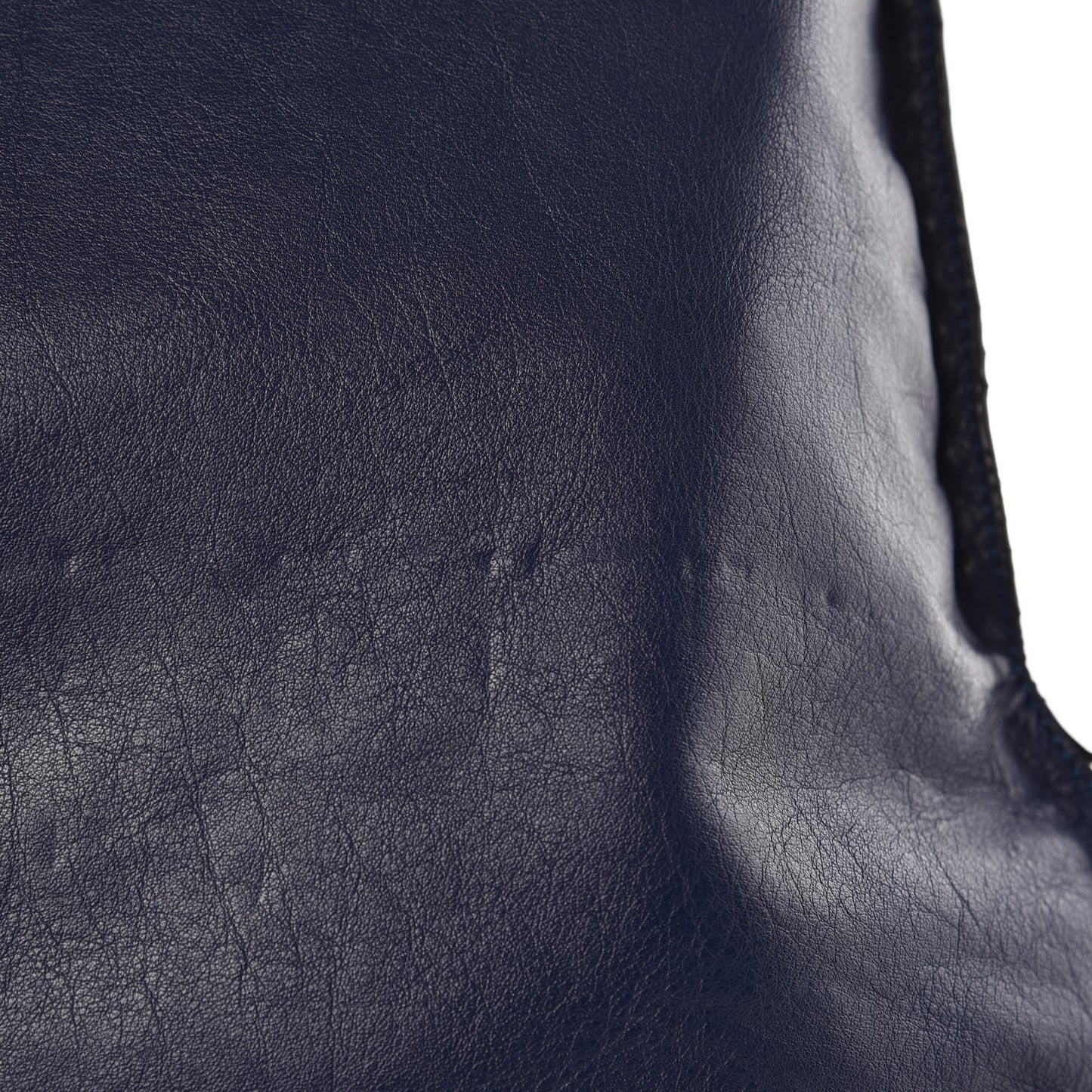 Calfskin Yago Knot Bag Navy