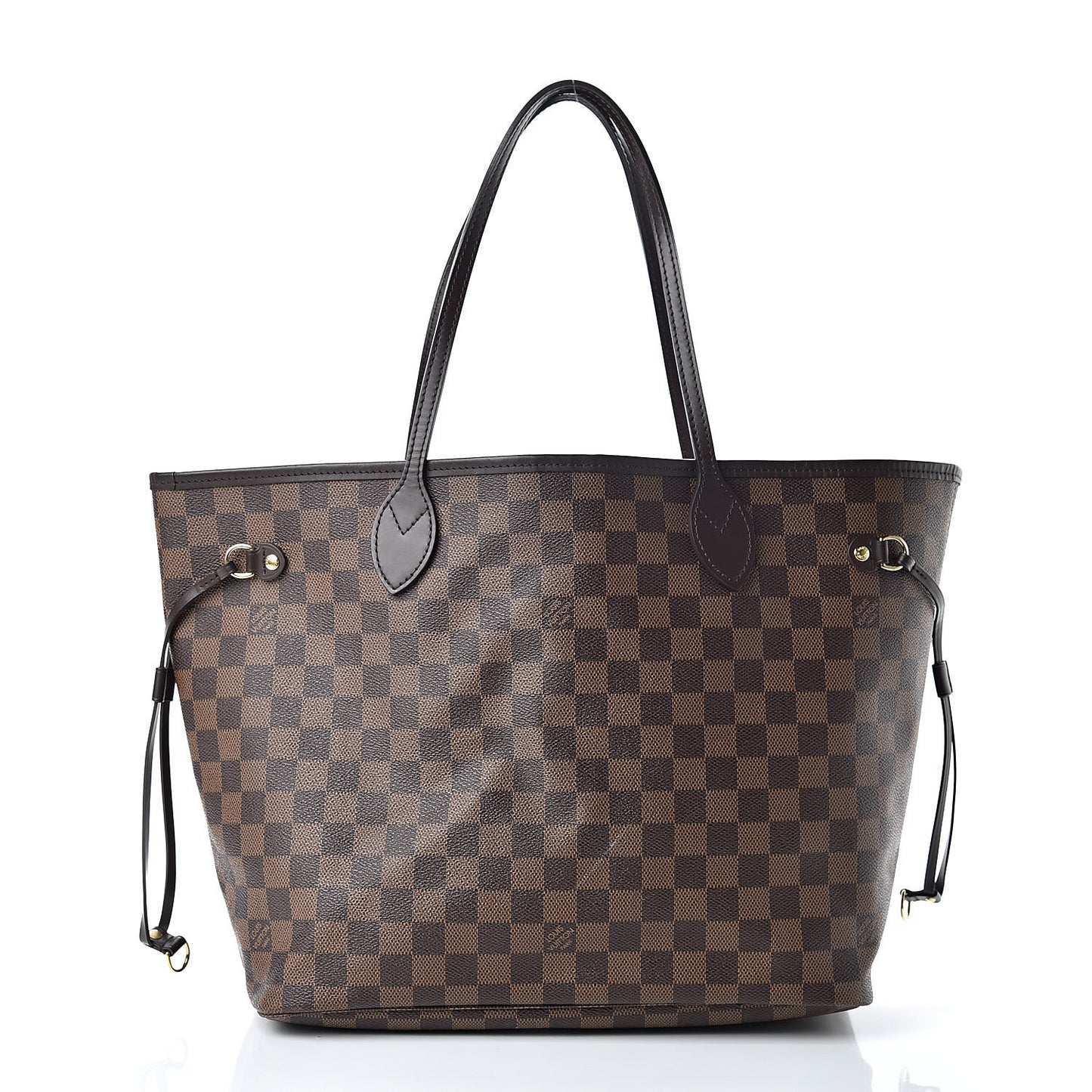 Damier Ebene Neo Neverfull MM Rose Ballerine