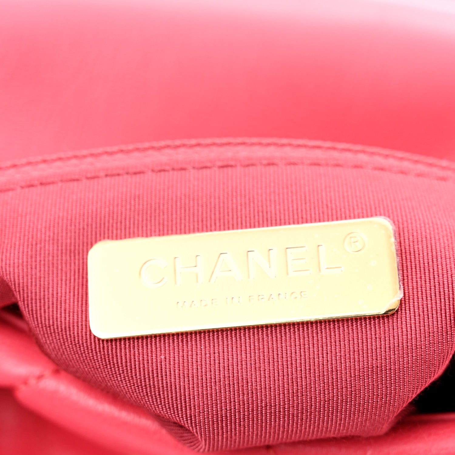Chanel Lambskin Quilted Medium Chanel 19 Flap Pink 6 of 10