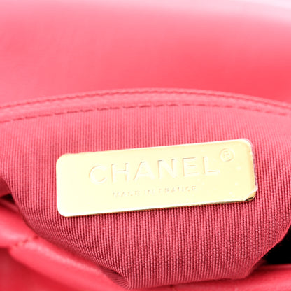 Chanel Lambskin Quilted Medium Chanel 19 Flap Pink 6 of 10