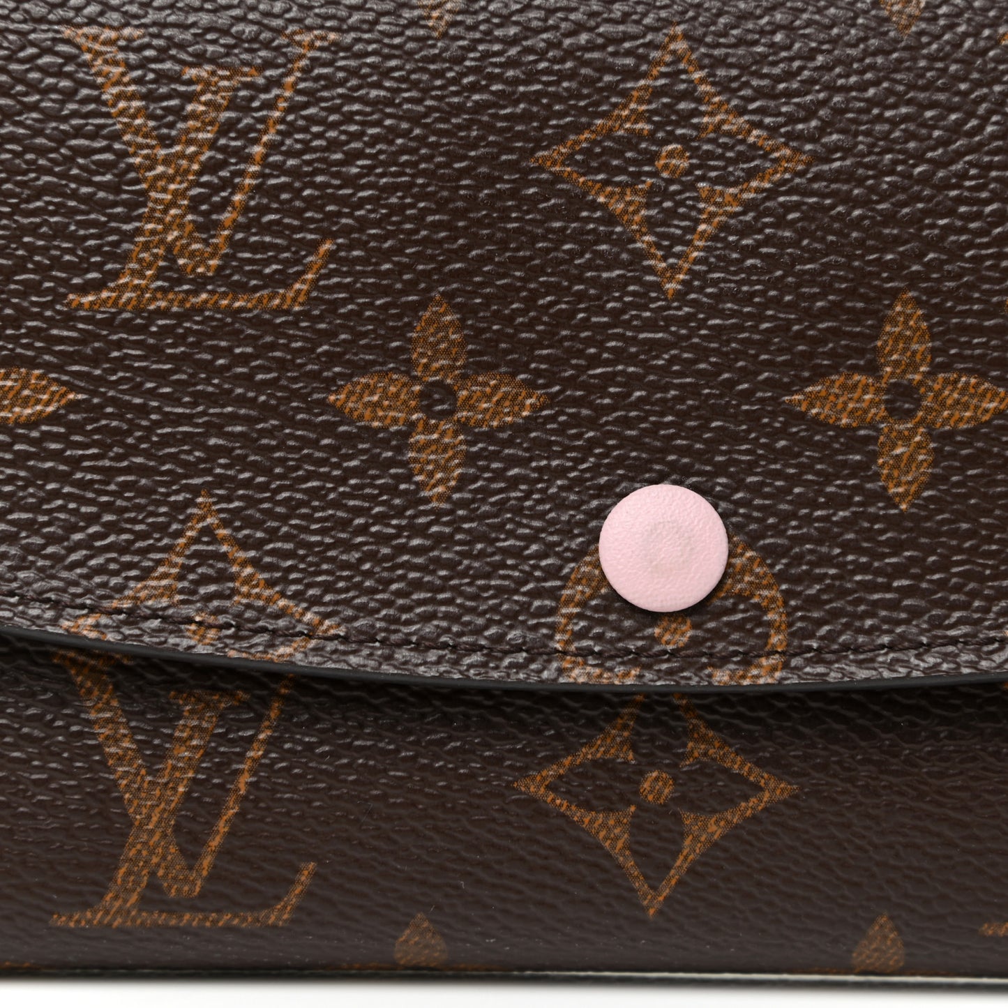 Monogram Emilie Wallet Rose Ballerine
