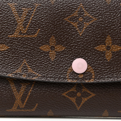 Louis Vuitton Monogram Emilie Wallet Rose Ballerine 7 of 10