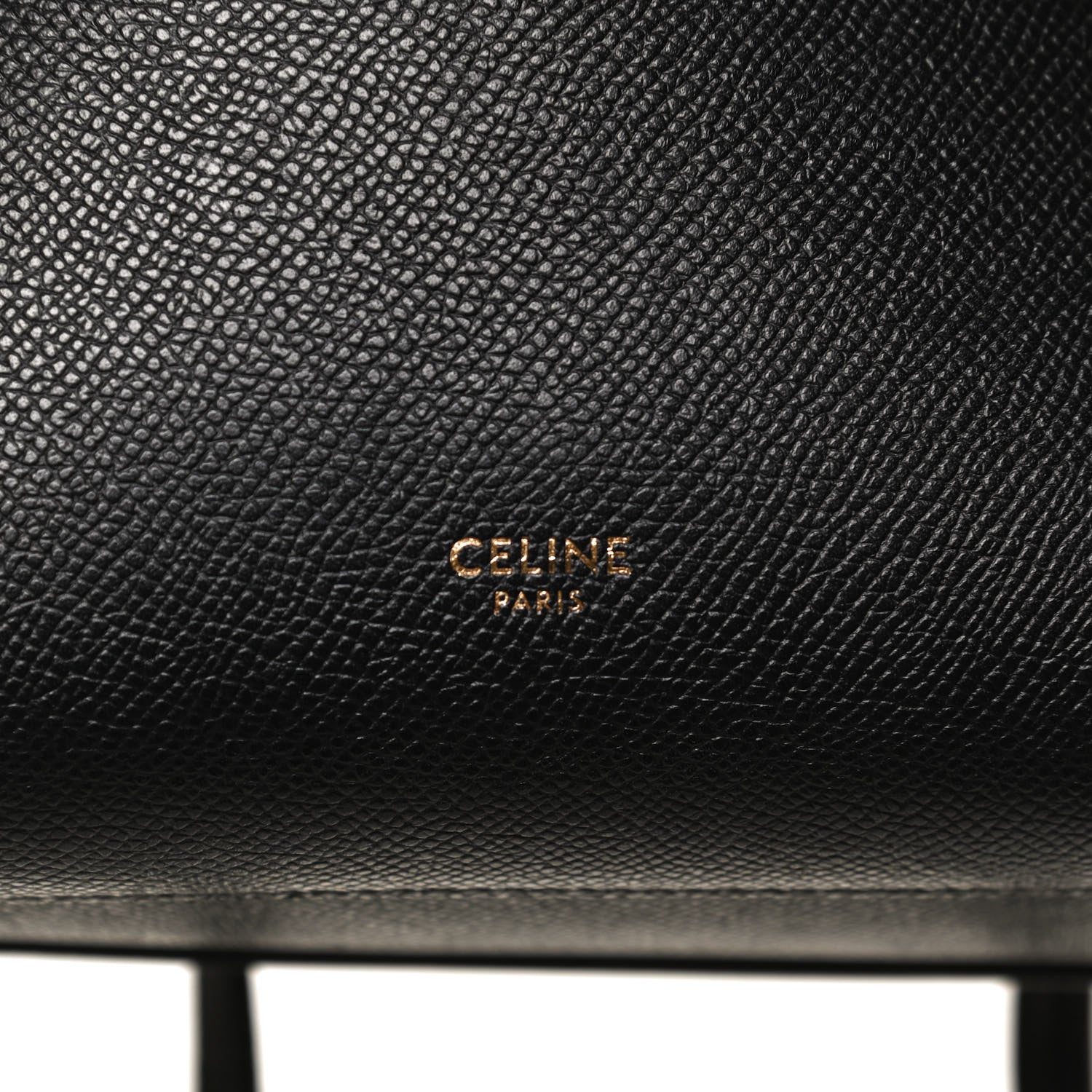 Celine Grained Calfskin Nano Belt Bag Black 6 of 13