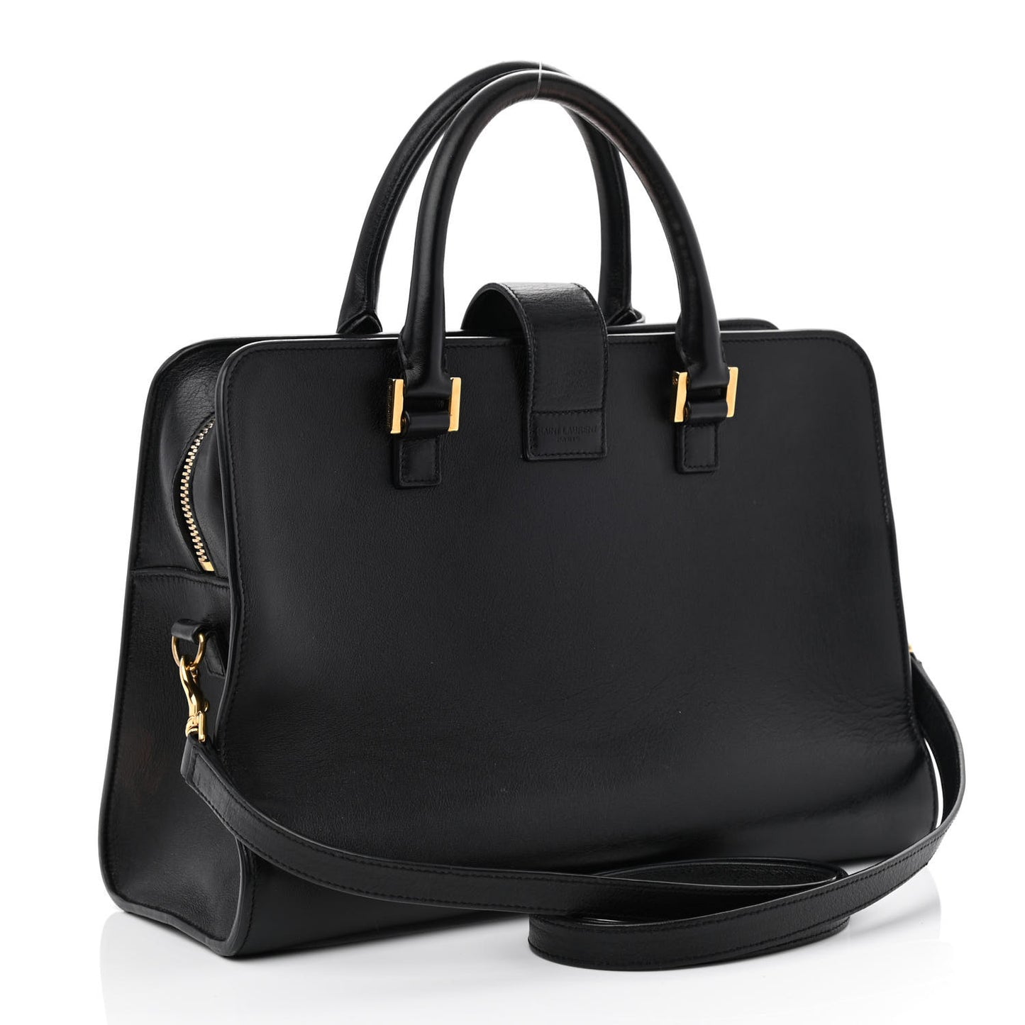 Smooth Calfskin Small Monogram Cabas Black