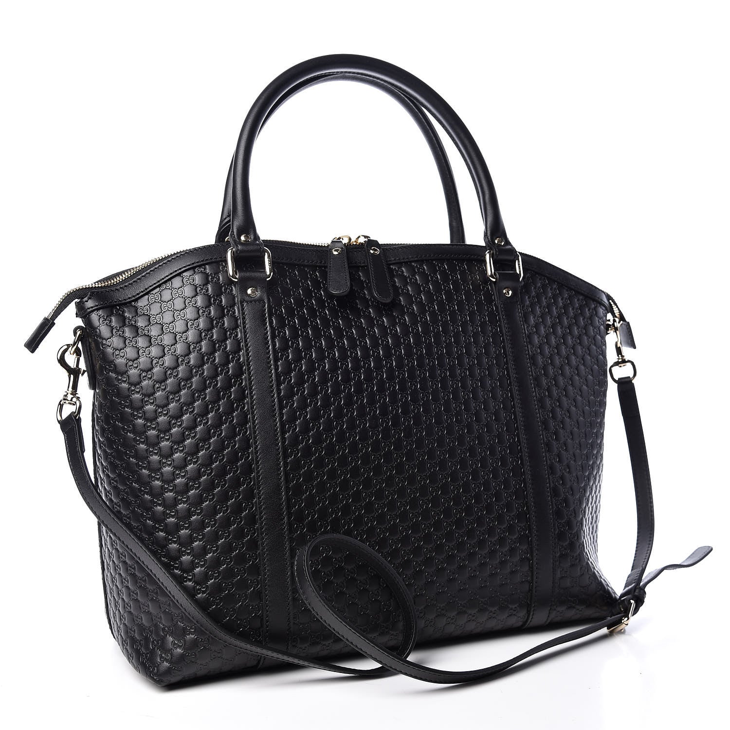 Gucci Soft Microguccissima Dome Satchel Black 3 of 9