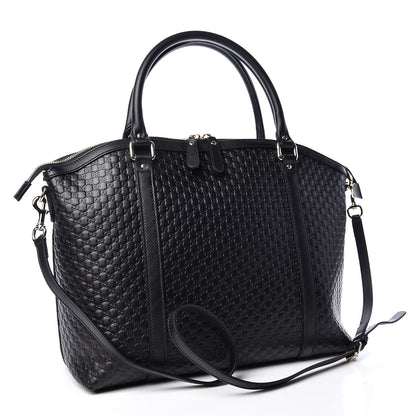 Gucci Soft Microguccissima Dome Satchel Black 3 of 9