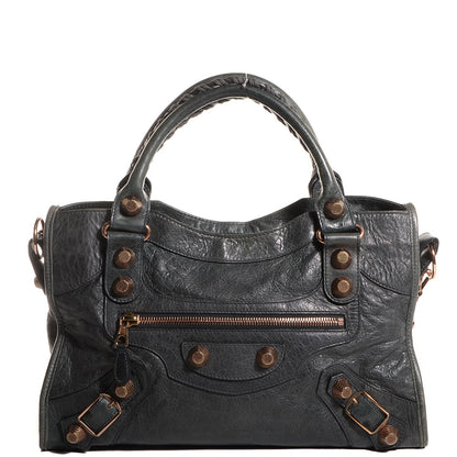 Balenciaga Agneau Giant 21 Rose Gold Hardware City Anthracite 1 of 12