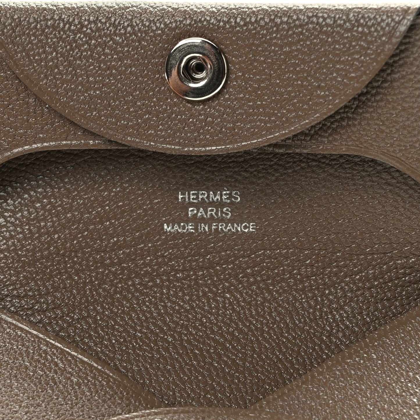 Chevre Mysore Bastia Coin Purse Etoupe