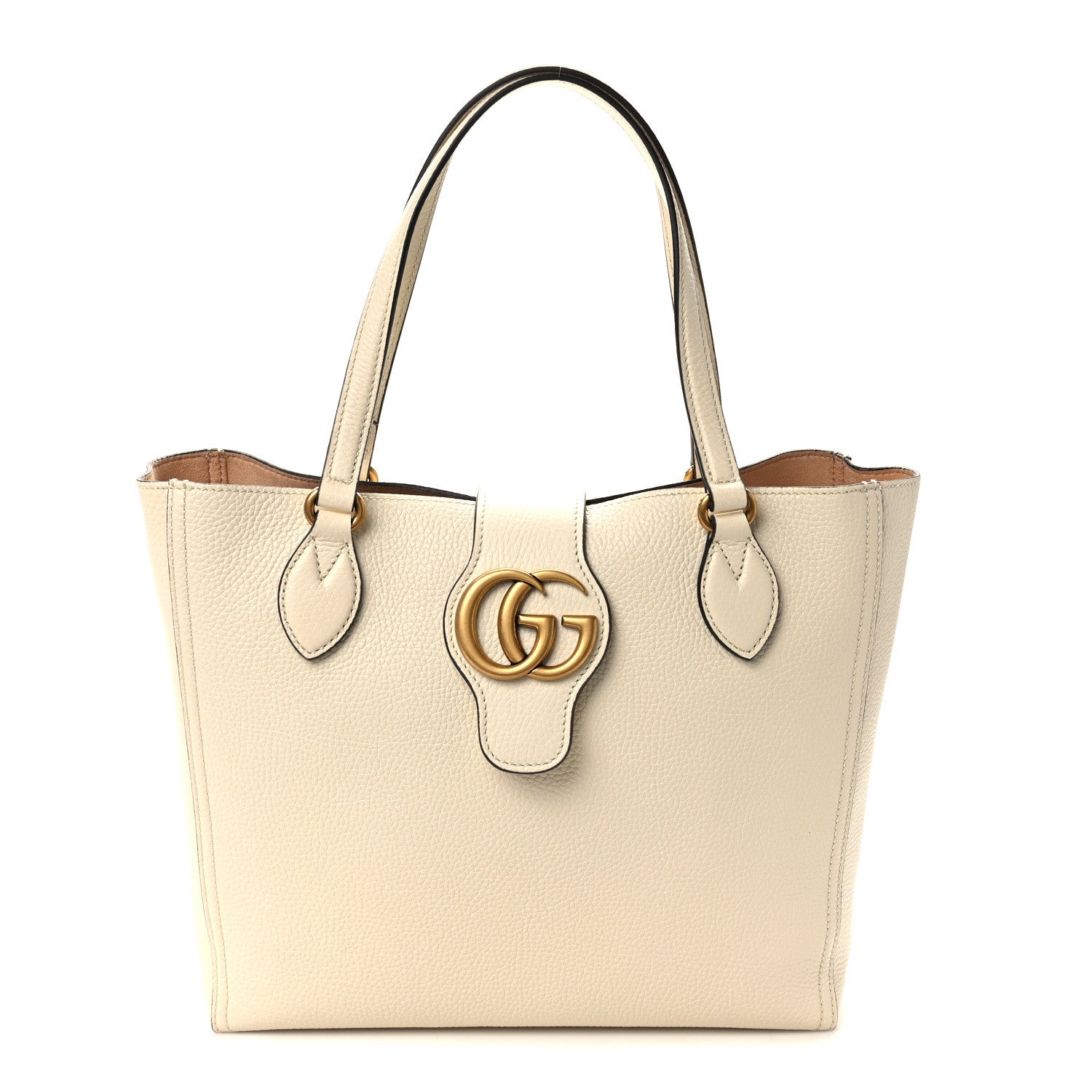 Gucci New Sakai Calfskin Lux Small Dahlia Tote Mystic White 1 of 10