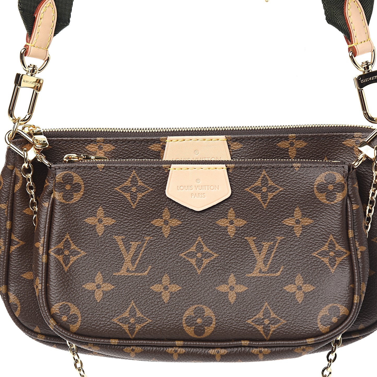 Monogram Multi Pochette Accessories Kaki