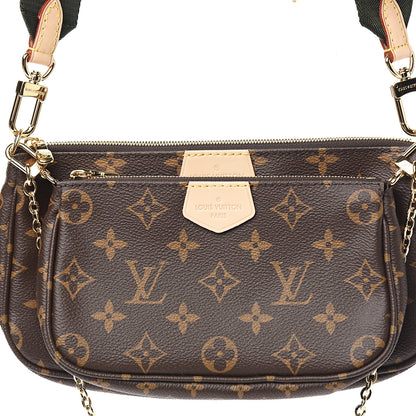 Louis Vuitton Monogram Multi Pochette Accessories Kaki 9 of 9
