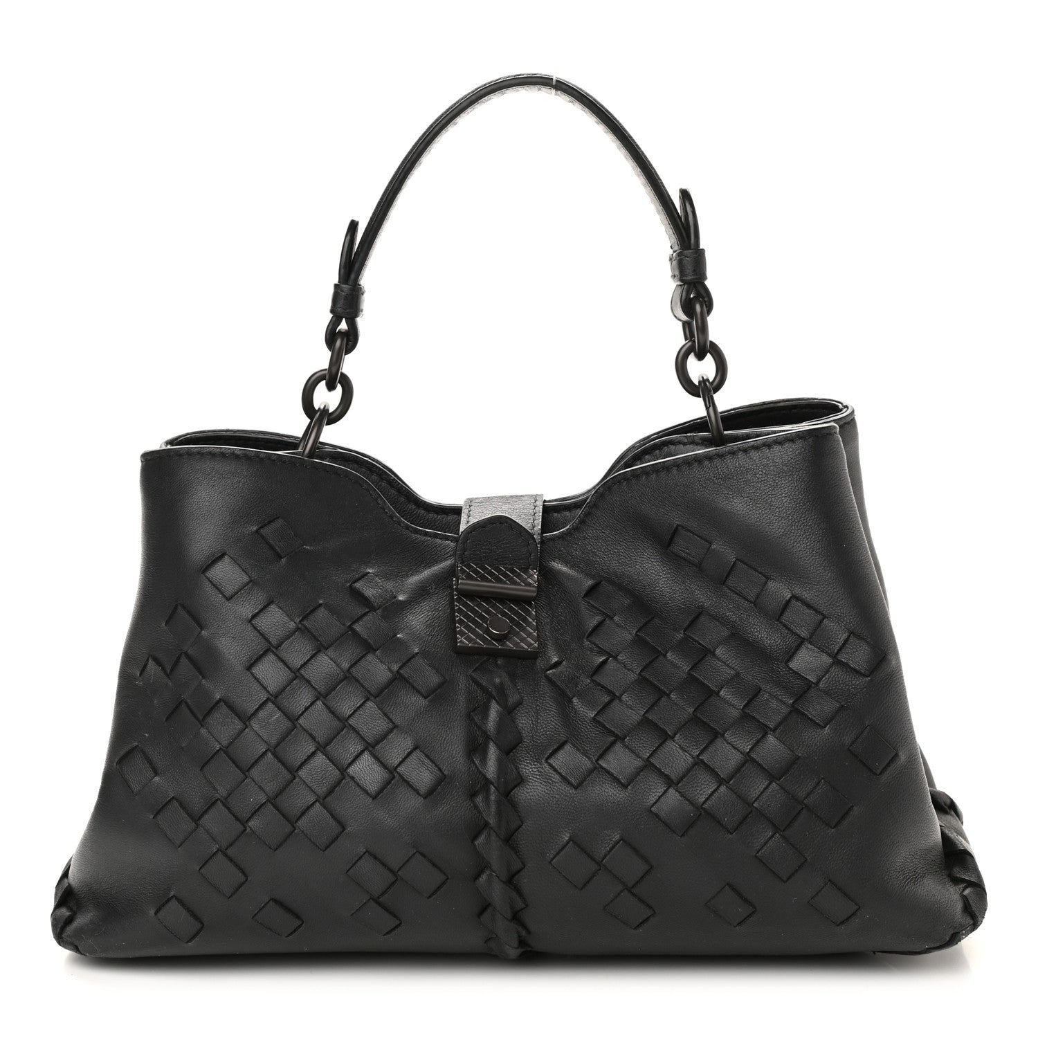 Bottega Veneta Nappa Intrecciato Tote Black 1 of 12