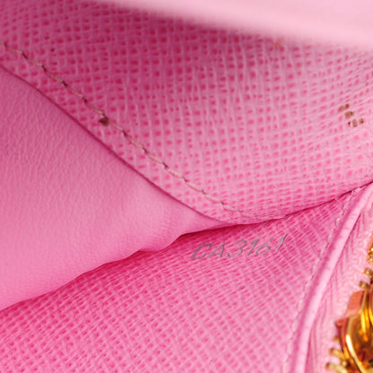 Louis Vuitton Monogram Multicolor Insolite Wallet White Litchi 7 of 7