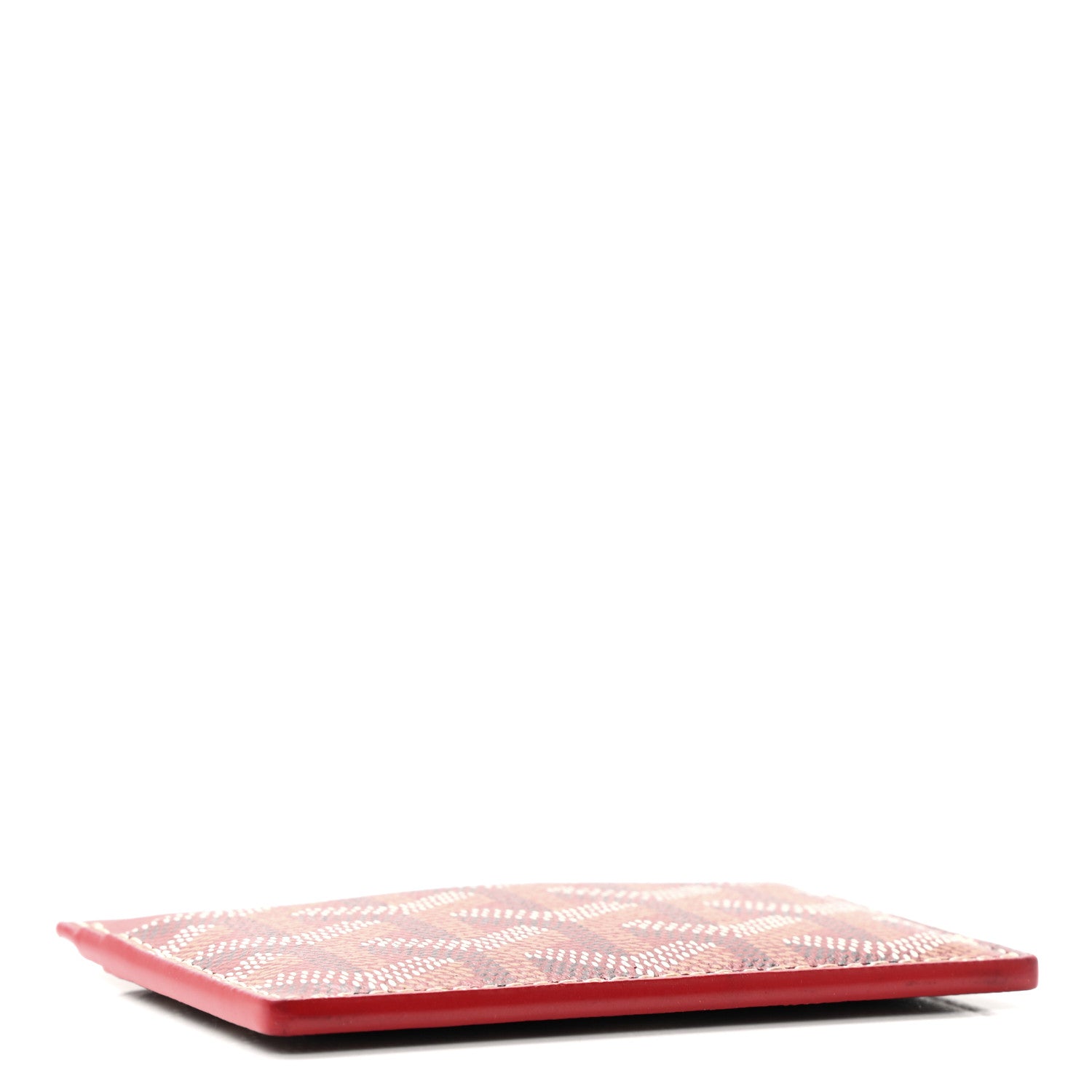Goyard Goyardine Saint Sulpice Card Holder Red 4 of 6