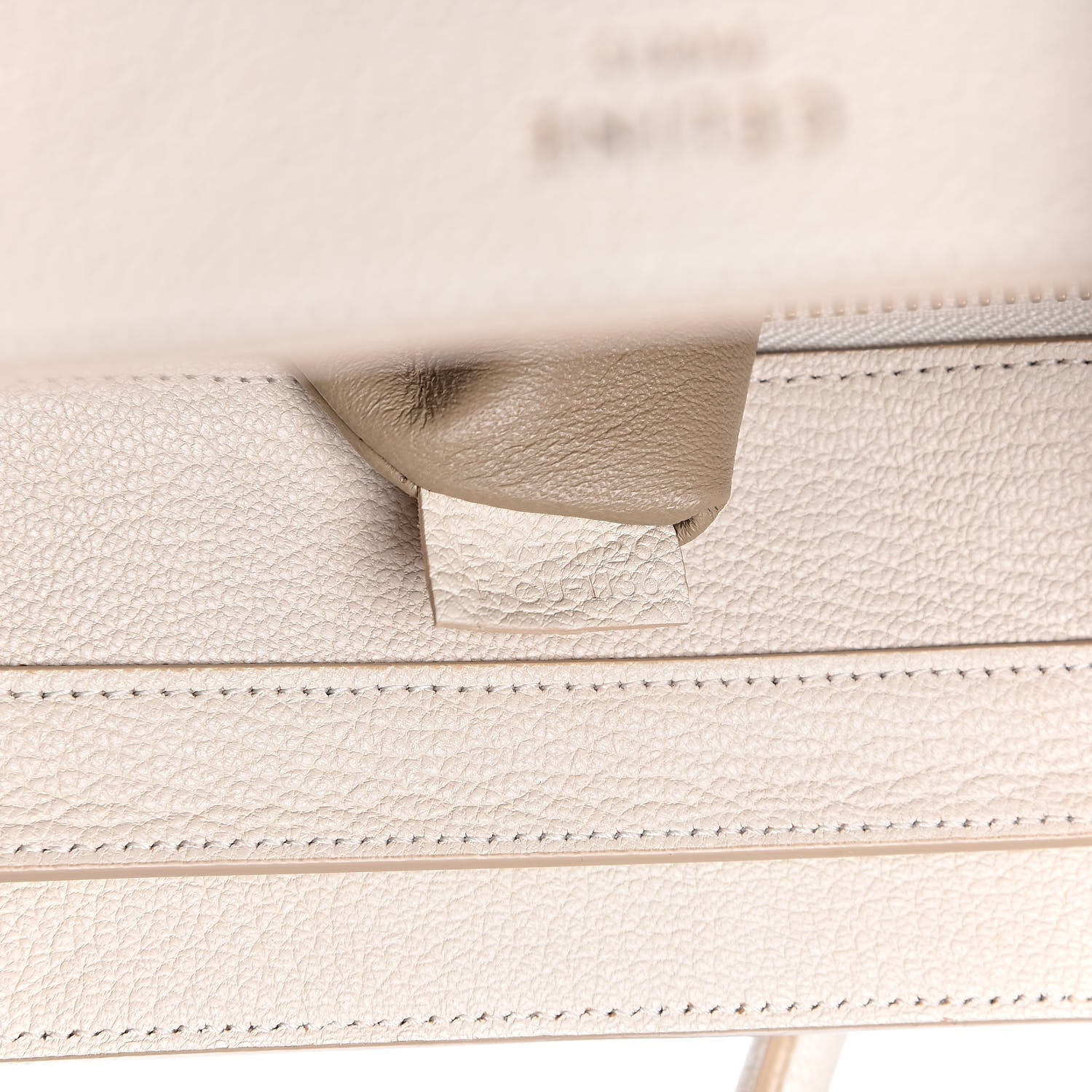 Celine Goatskin Micro Luggage White 8 of 22