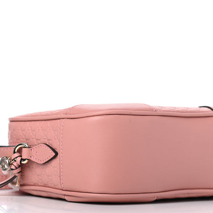 Gucci Soft Microguccissima Mini Bree Messenger Bag Soft Pink 7 of 10