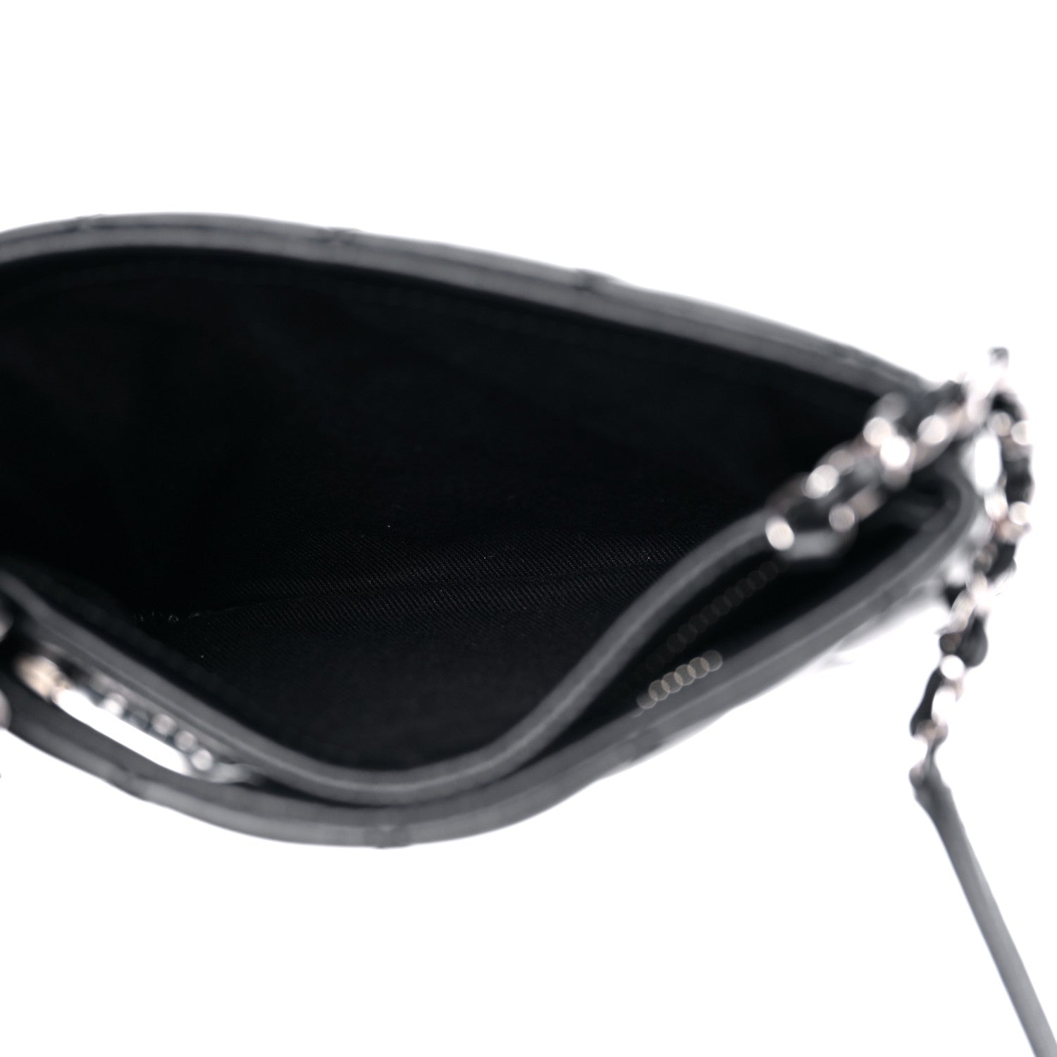 Chanel Lambskin Quilted Crossbody Black 5 of 11