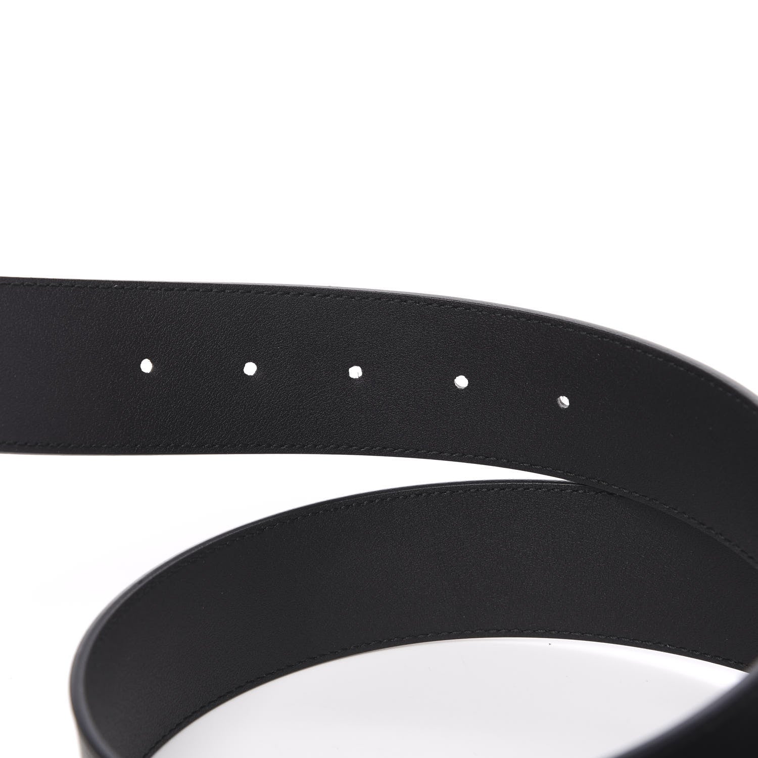 Gucci Calfskin Double G 40mm Belt 80 32 Black 3 of 5