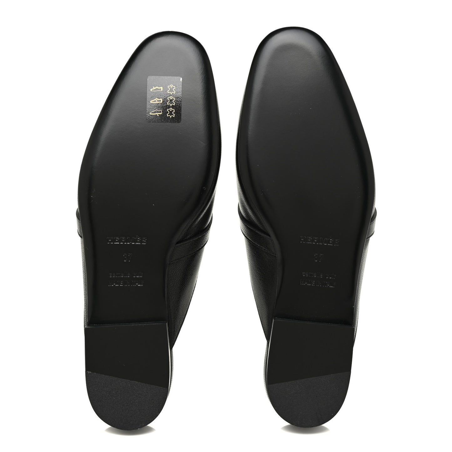 Goatskin Oz Mules 37 Black