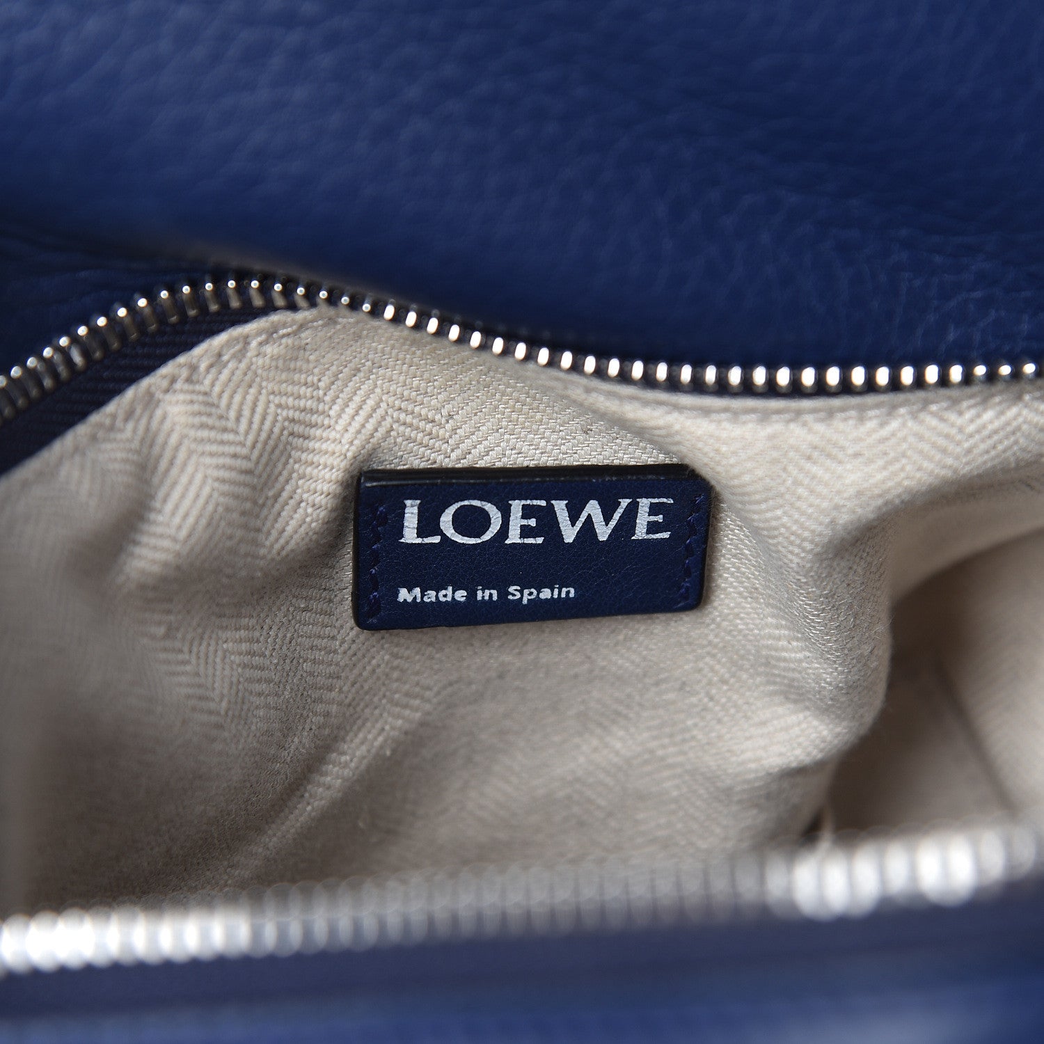 Loewe Calfskin Medium Puzzle Bag Marine 7 of 15