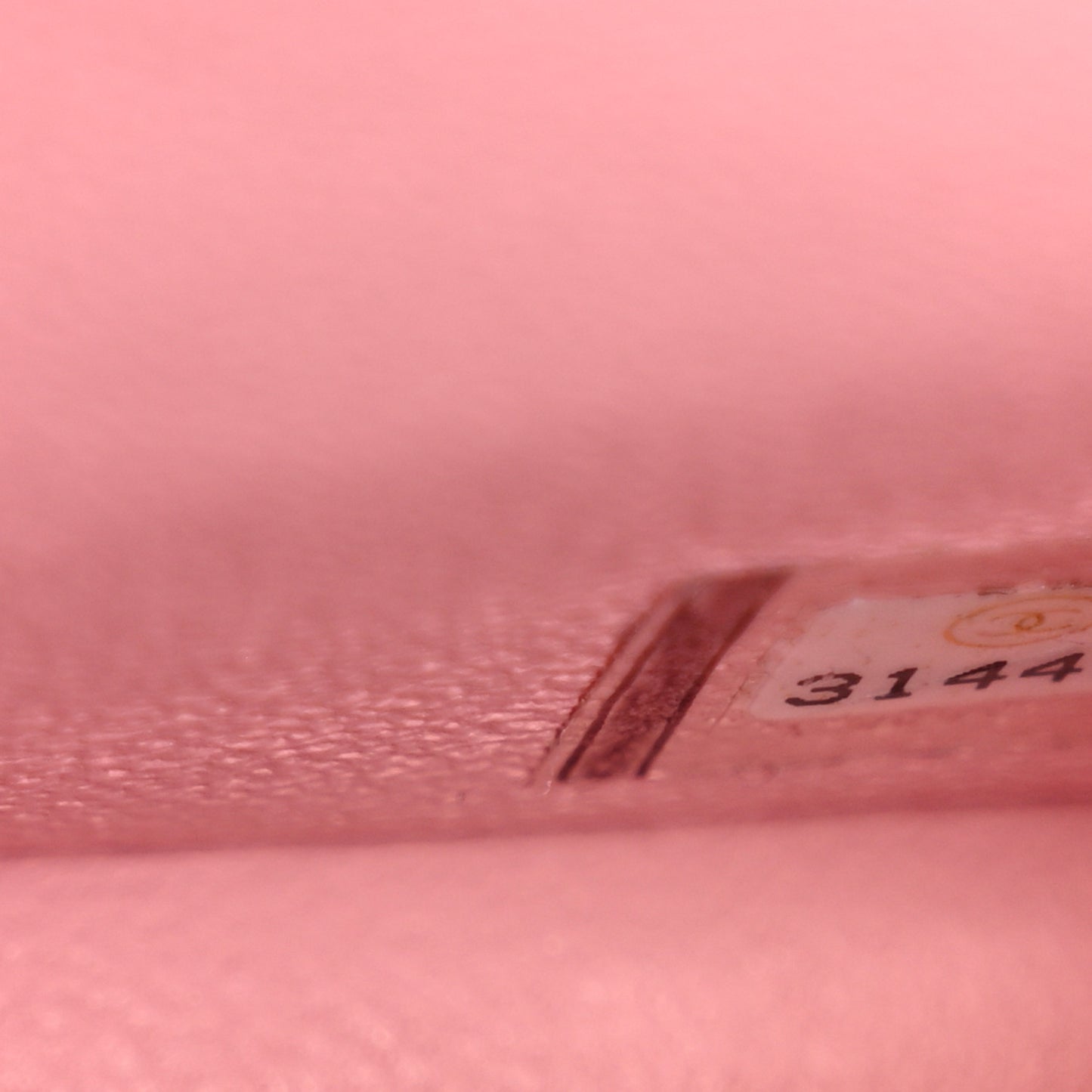 Lambskin Quilted Mini Rectangular Flap Light Pink