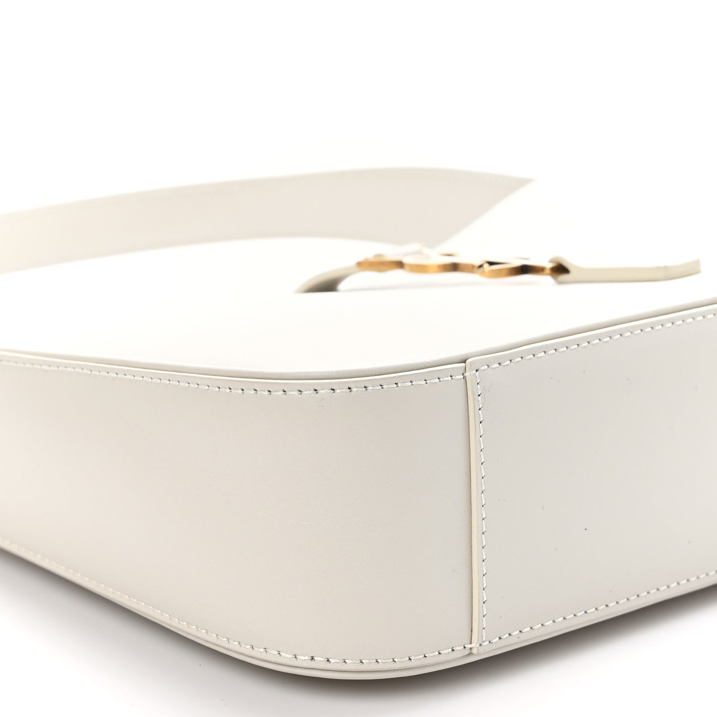 Smooth Calfskin Le 5 A 7 Hobo Blanc Vintage