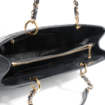 Chanel Caviar Grand Shopping Tote GST Black 7 of 7