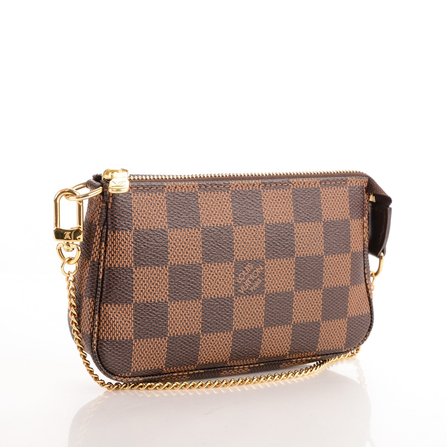 Louis Vuitton Damier Ebene Mini Pochette Accessories 3 of 7