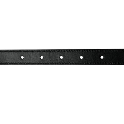 Gucci Plutone Calfskin Double G Reversible 20mm Belt 70 28 Porcelain Rose Black 7 of 8