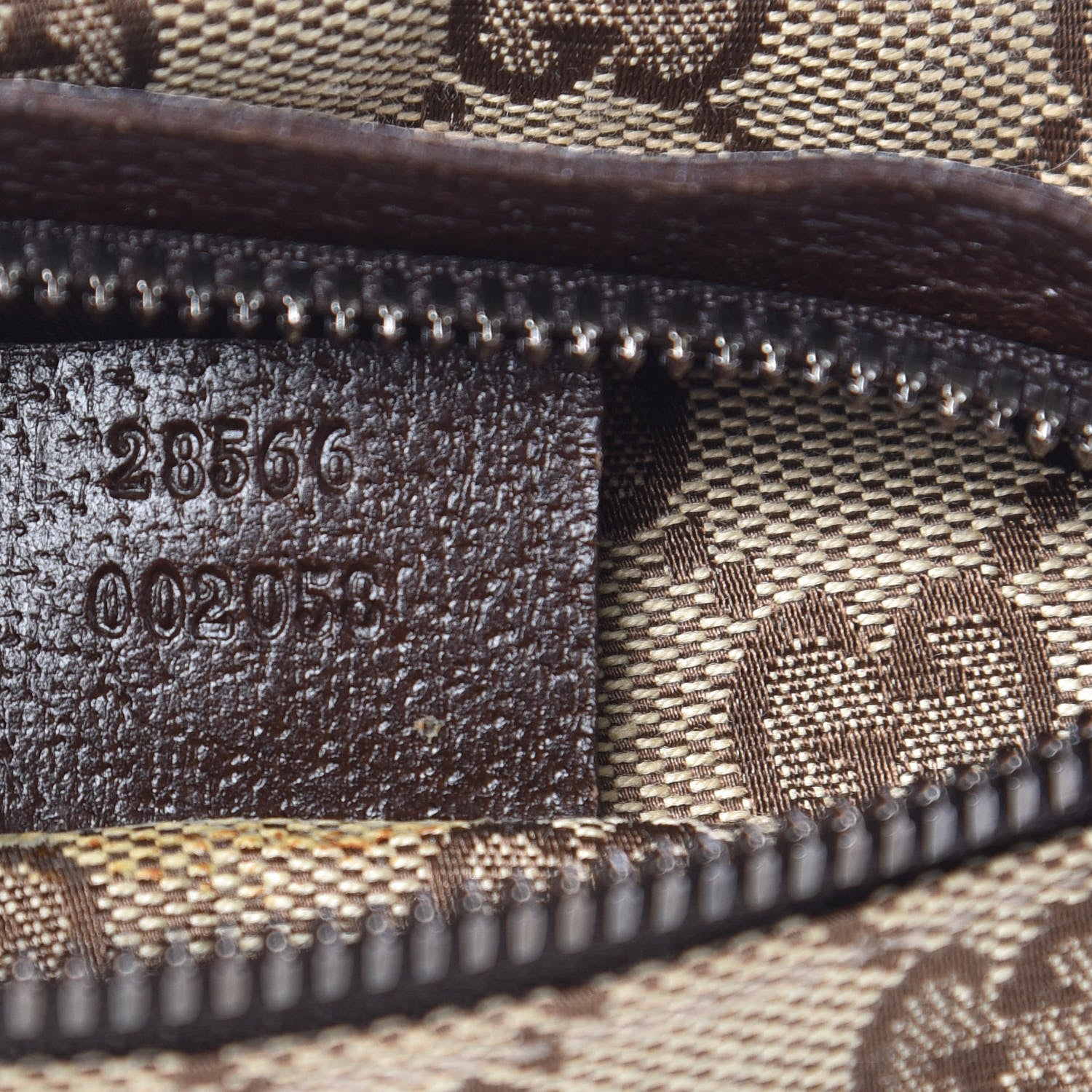 Gucci Monogram Web Belt Bag Dark Brown 6 of 9