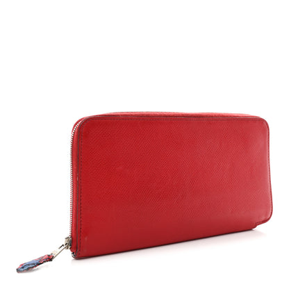 Hermes Epsom Silk'In Wallet Rubis 3 of 8