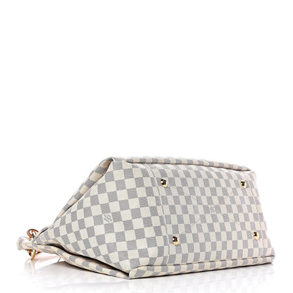 Louis Vuitton Damier Azur Artsy MM 4 of 9